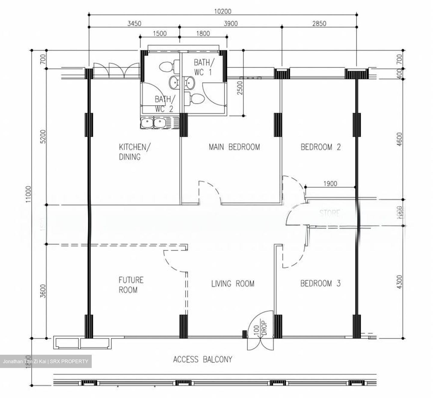 Blk 560 Pasir Ris Street 51 (Pasir Ris), HDB 4 Rooms #533639541